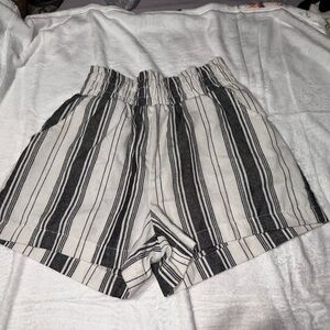 Cisono Wovens Stripe Shorts